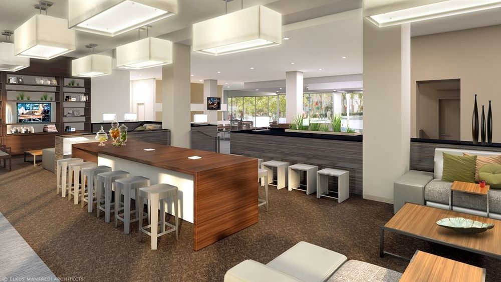 Element Boston Seaport District Interior foto